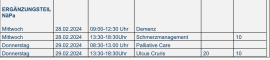 NäPa- Kurs Marburg Programm